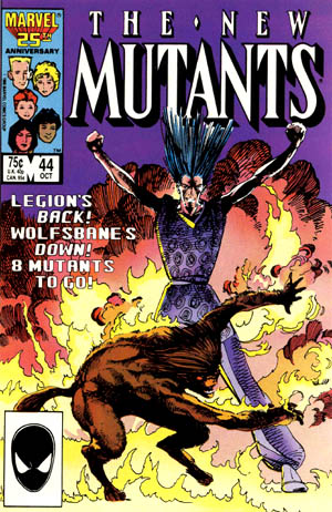 Cover of New Mutants #44