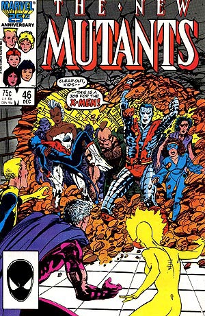 Cover of New Mutants #46