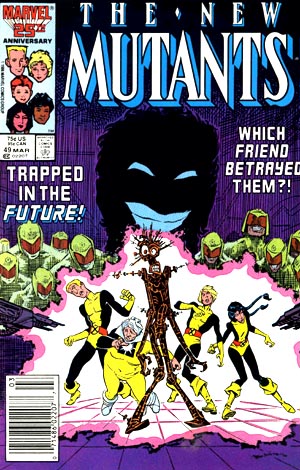 Cover of New Mutants #49
