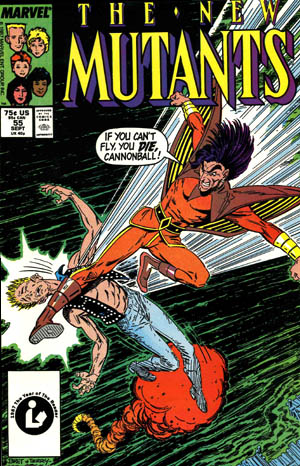 Cover of New Mutants #55