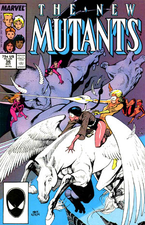 Cover of New Mutants #56