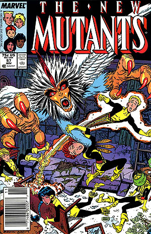 Cover of New Mutants #57