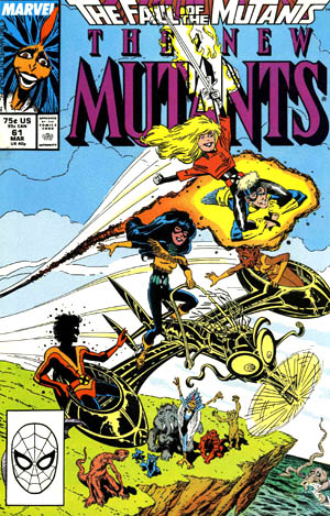 Cover of New Mutants #61