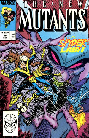 Cover of New Mutants #69