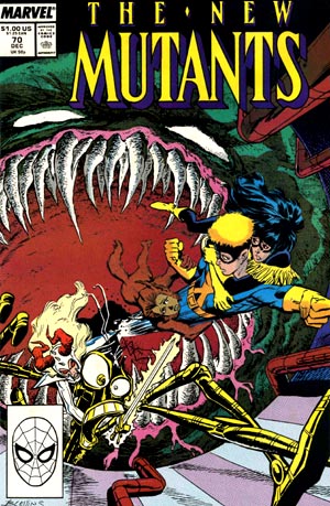 Cover of New Mutants #70