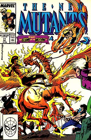 Cover of New Mutants #77