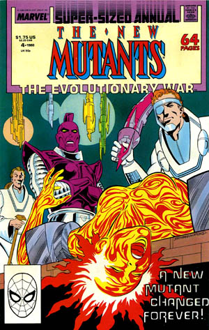 Cover of New Mutants Annual #4