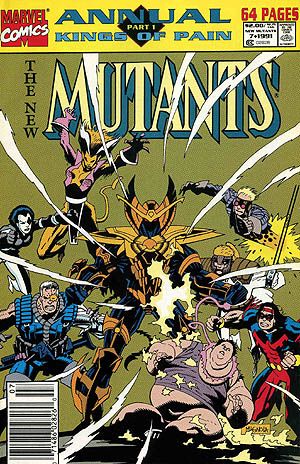 Cover of New Mutants Annual #7