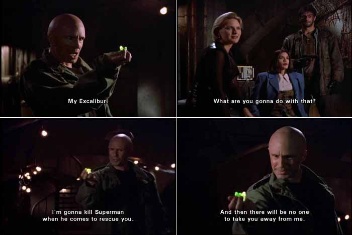Lex Luthor calls Kryptonite his 'Excalibur'